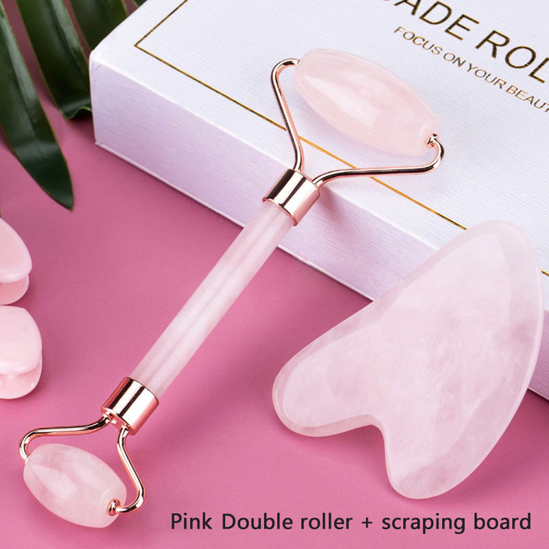 PulseStone: Piedra Gua Sha Natural y Rodillo
