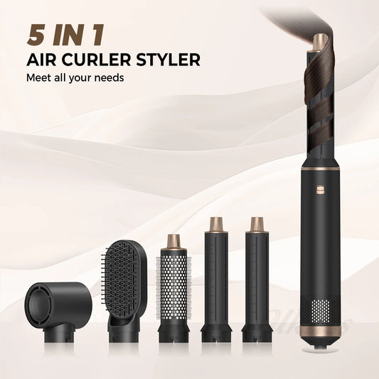 PulseStyler: Moldeador de Aire 5 en 1 Profesional