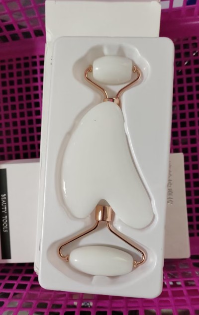 PulseStone: Piedra Gua Sha Natural y Rodillo