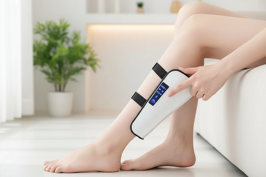 PulseSculpt: Masajeador EMS 3-en-1 con Terapia Infrarroja y Magnética
